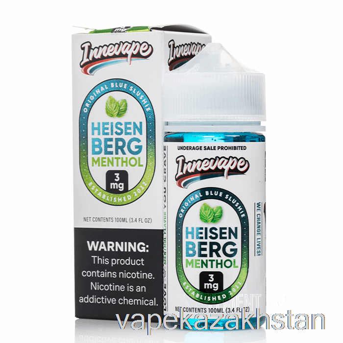 Vape Kazakhstan Heisenberg Menthol - Innevape E-Liquids - 100mL 6mg